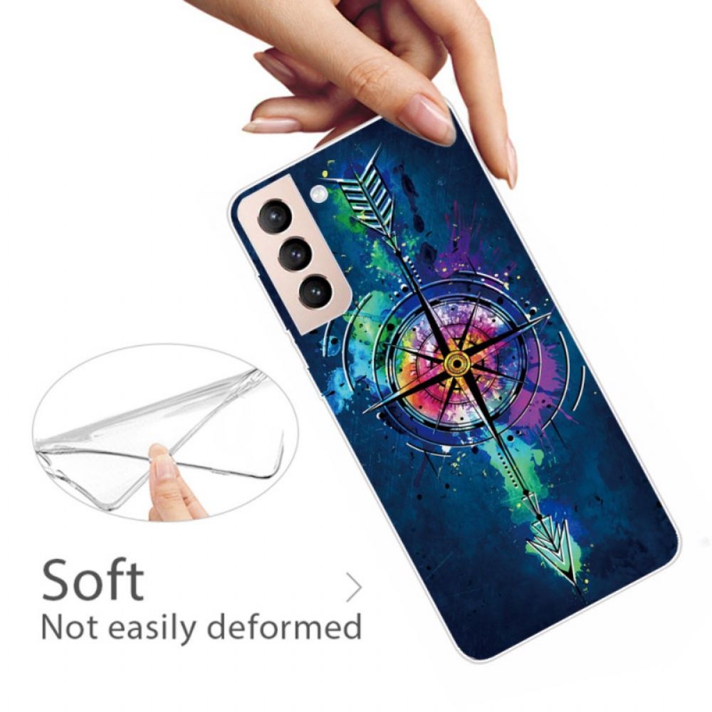 Telefoonhoesje voor Samsung Galaxy S22 5G Kompasroos