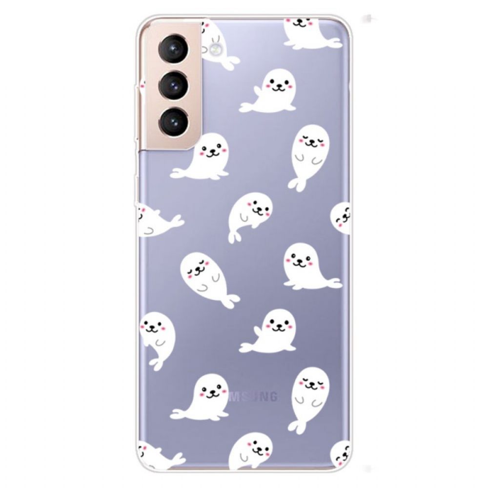 Telefoonhoesje voor Samsung Galaxy S22 5G Top Zeeleeuwen