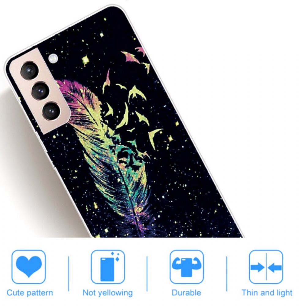 Telefoonhoesje voor Samsung Galaxy S22 5G Veren