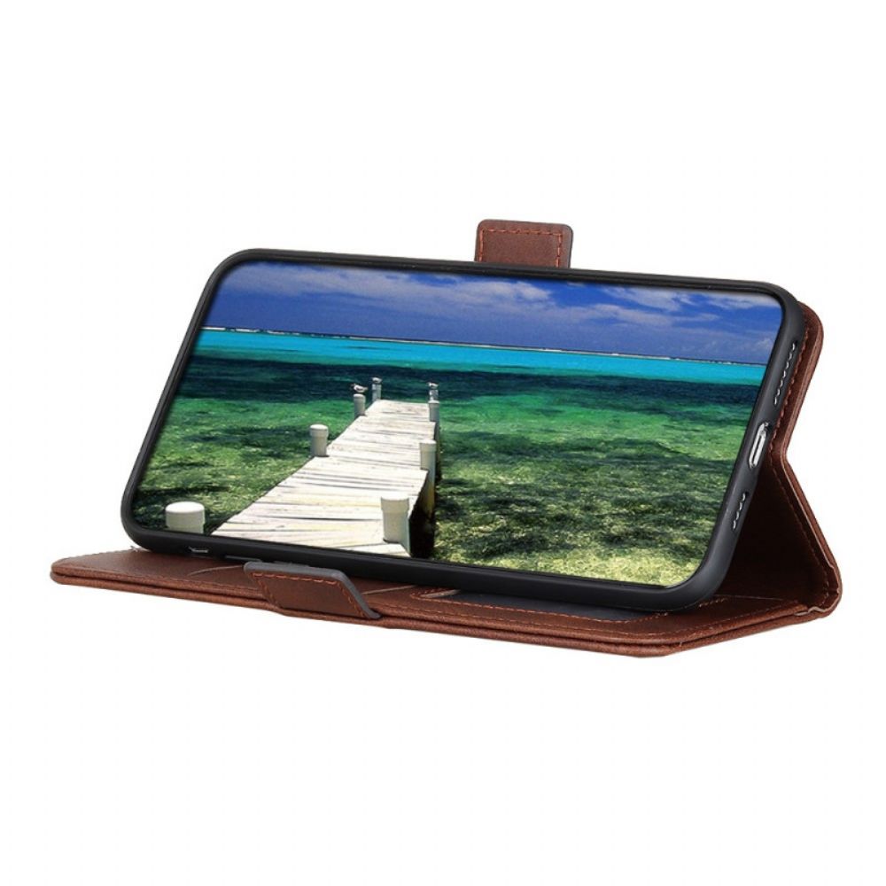 Flip Case voor Oppo Reno 8 Lite Geoptimaliseerde Sluiting