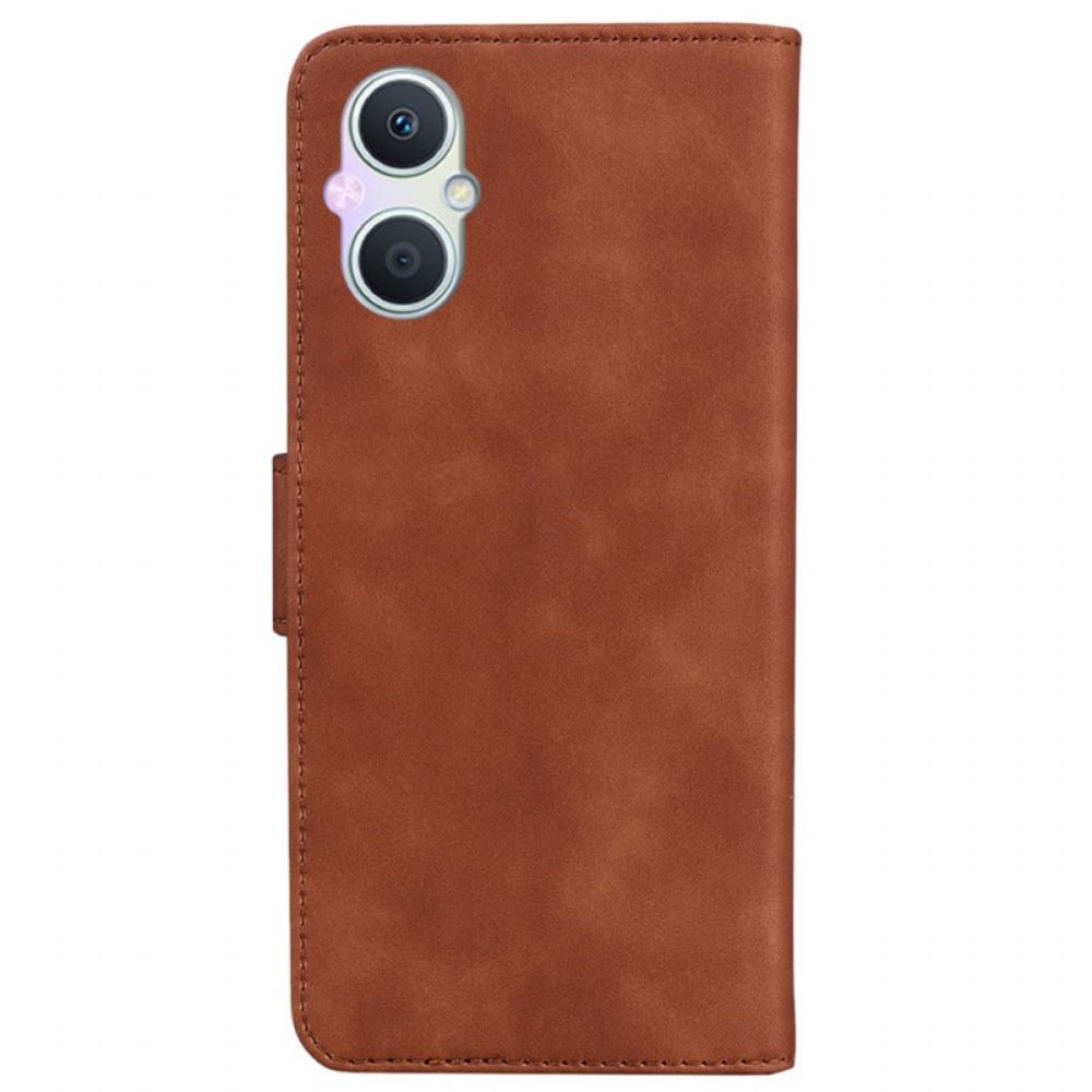 Flip Case voor Oppo Reno 8 Lite Vlinder