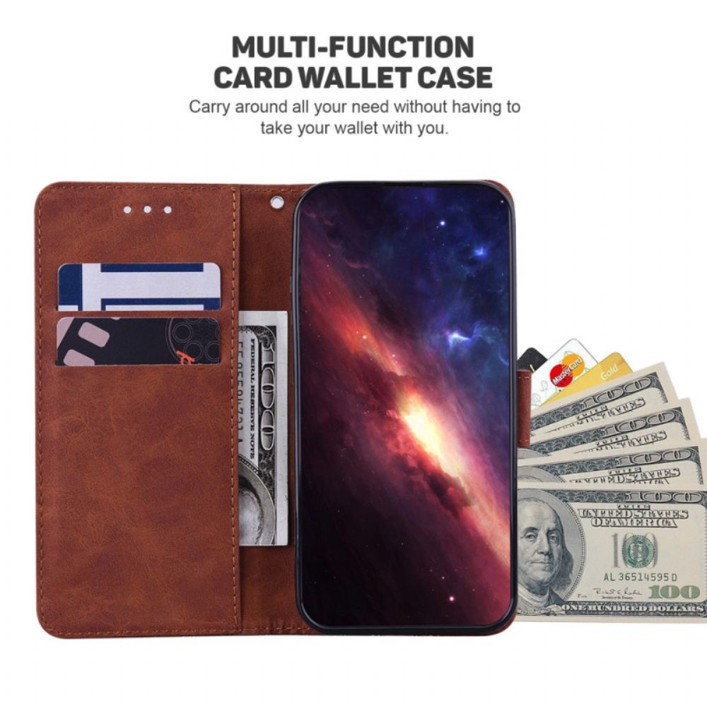 Folio-hoesje voor Oppo Reno 8 Lite Met Ketting Stringpatroon