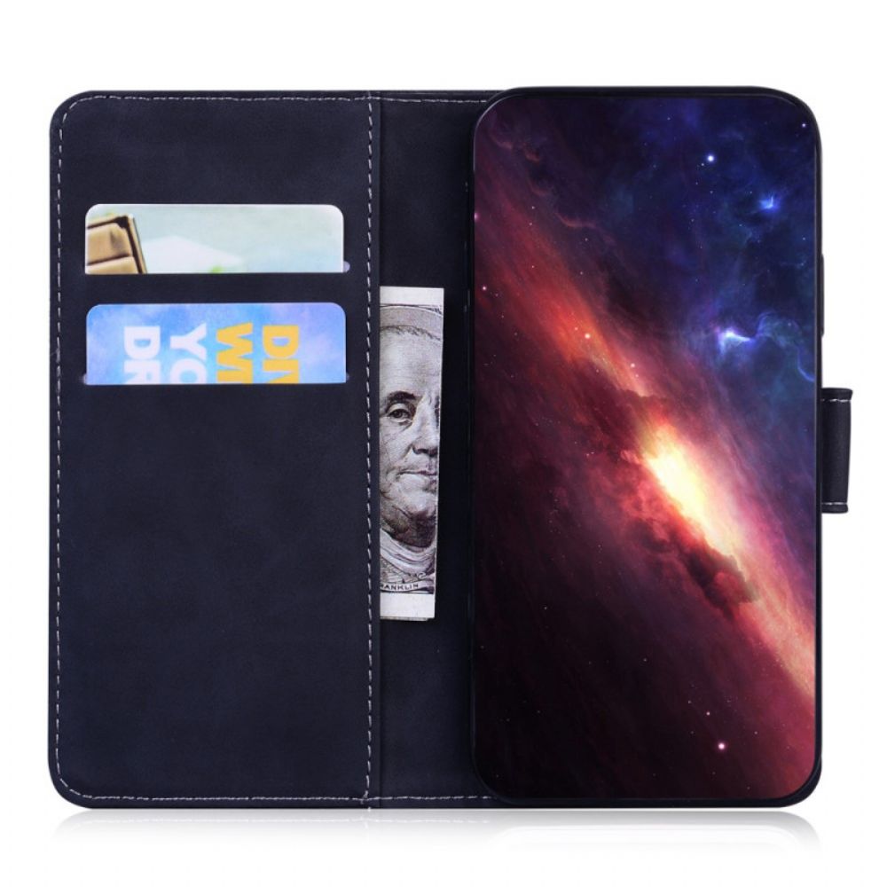 Folio-hoesje voor Oppo Reno 8 Lite Tijgerafdruk