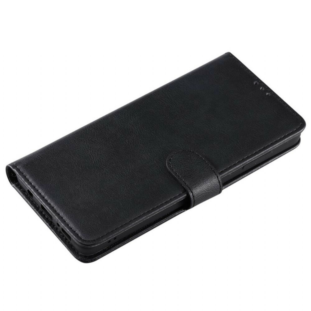 Telefoonhoesje Leren Hoesje voor Samsung Galaxy A71 Afneembaar En Lanyard