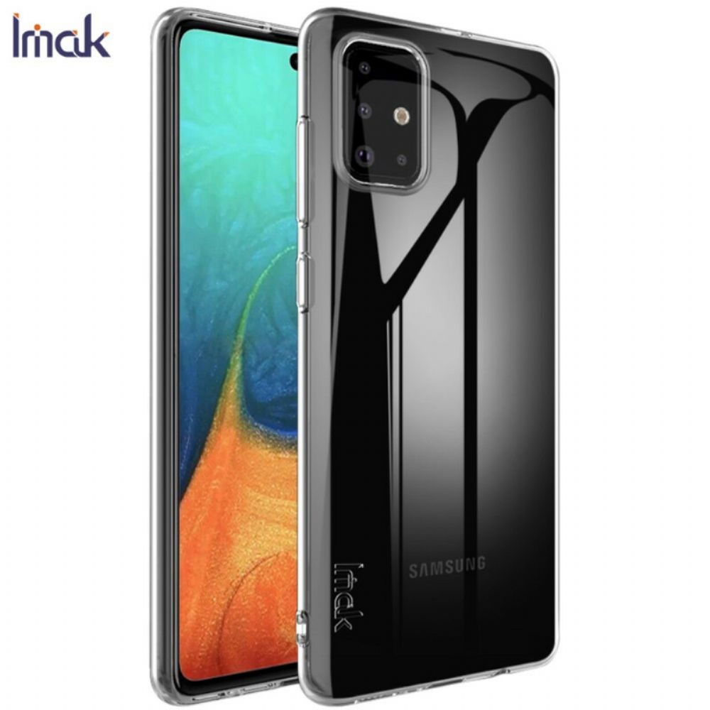 Telefoonhoesje voor Samsung Galaxy A71 Transparante Imak