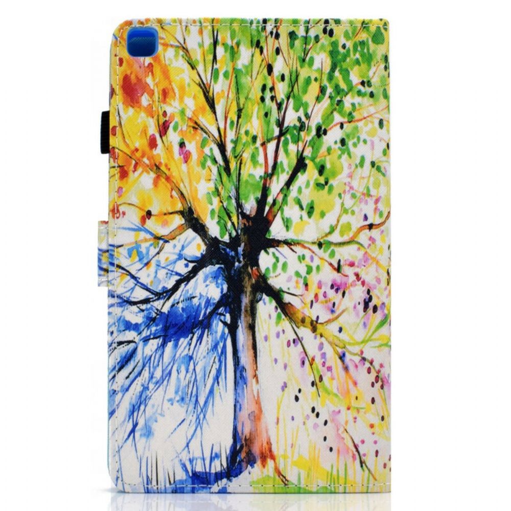 Flip Case voor Samsung Galaxy Tab A7 Lite Aquarel Boom