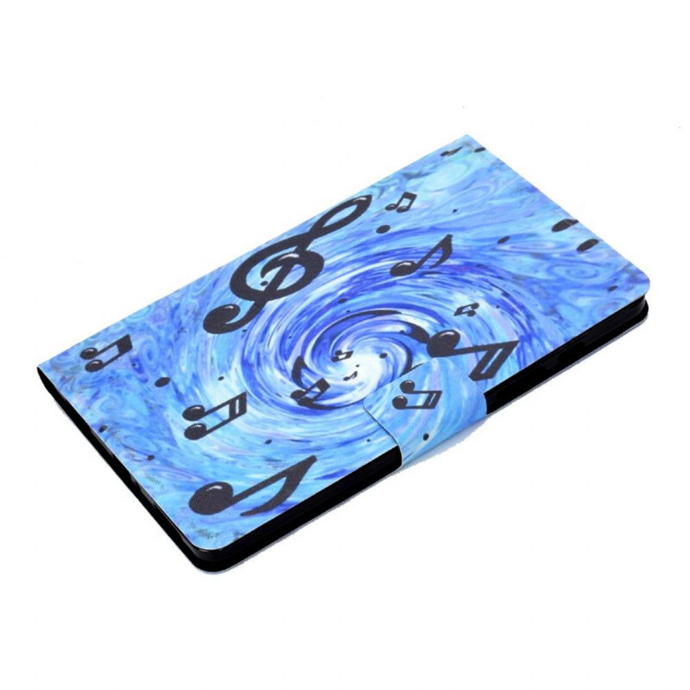 Flip Case voor Samsung Galaxy Tab A7 Lite Muzieknoten