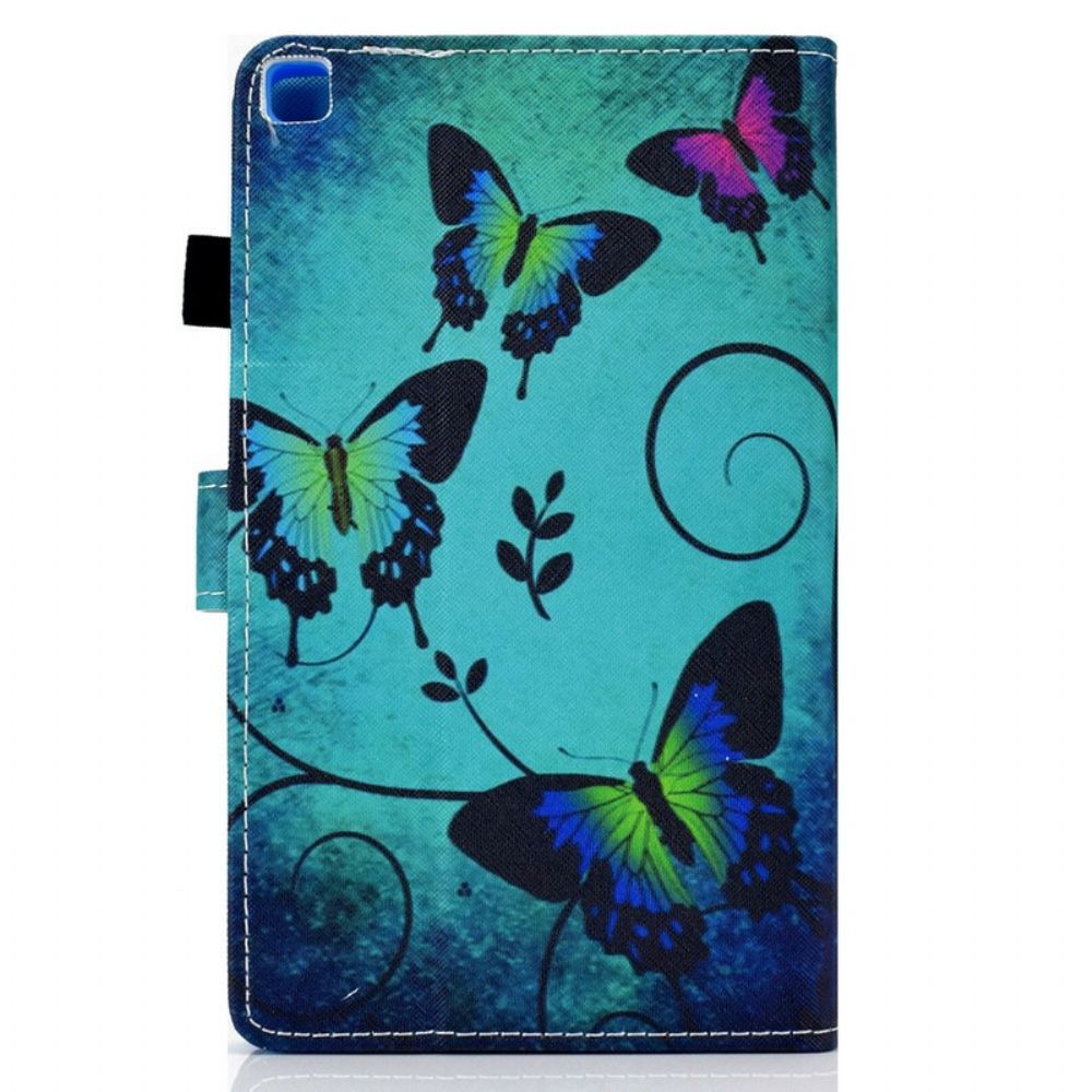 Folio-hoesje voor Samsung Galaxy Tab A7 Lite Unieke Vlinders