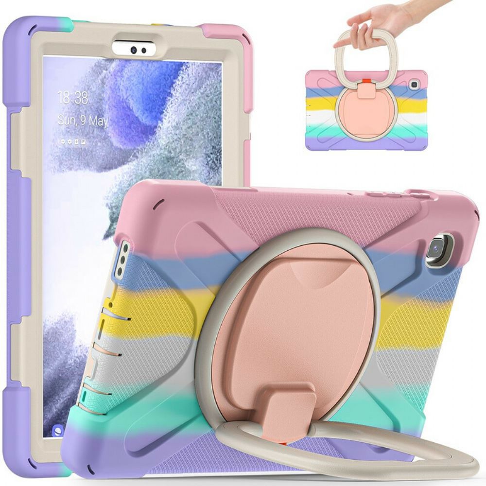Telefoonhoesje voor Samsung Galaxy Tab A7 Lite Ultrabestendige Kleur Voor Ringondersteuning