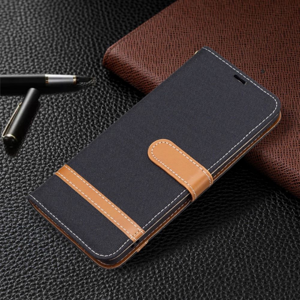 Folio-hoesje voor Samsung Galaxy A53 5G Met Ketting Band Met Stof En Leereffect