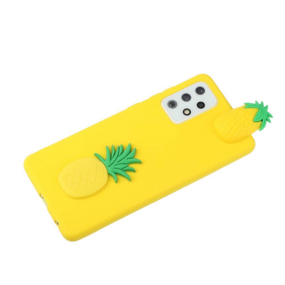 Hoesje voor Samsung Galaxy A53 5G 3d Ananas