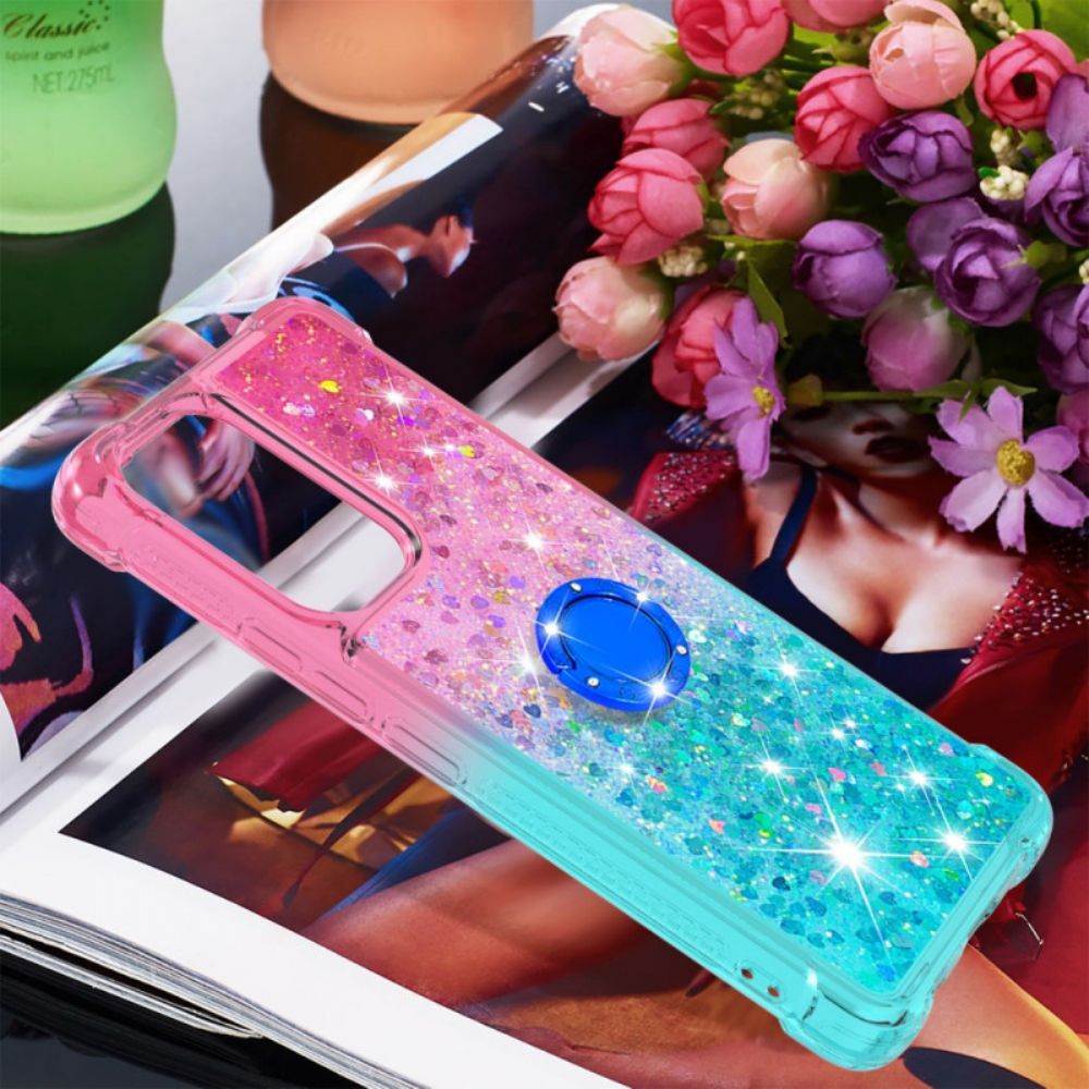 Hoesje voor Samsung Galaxy A53 5G Glitter Ring-ondersteuning