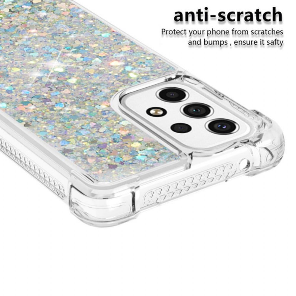 Hoesje voor Samsung Galaxy A53 5G Verlangen Glitter