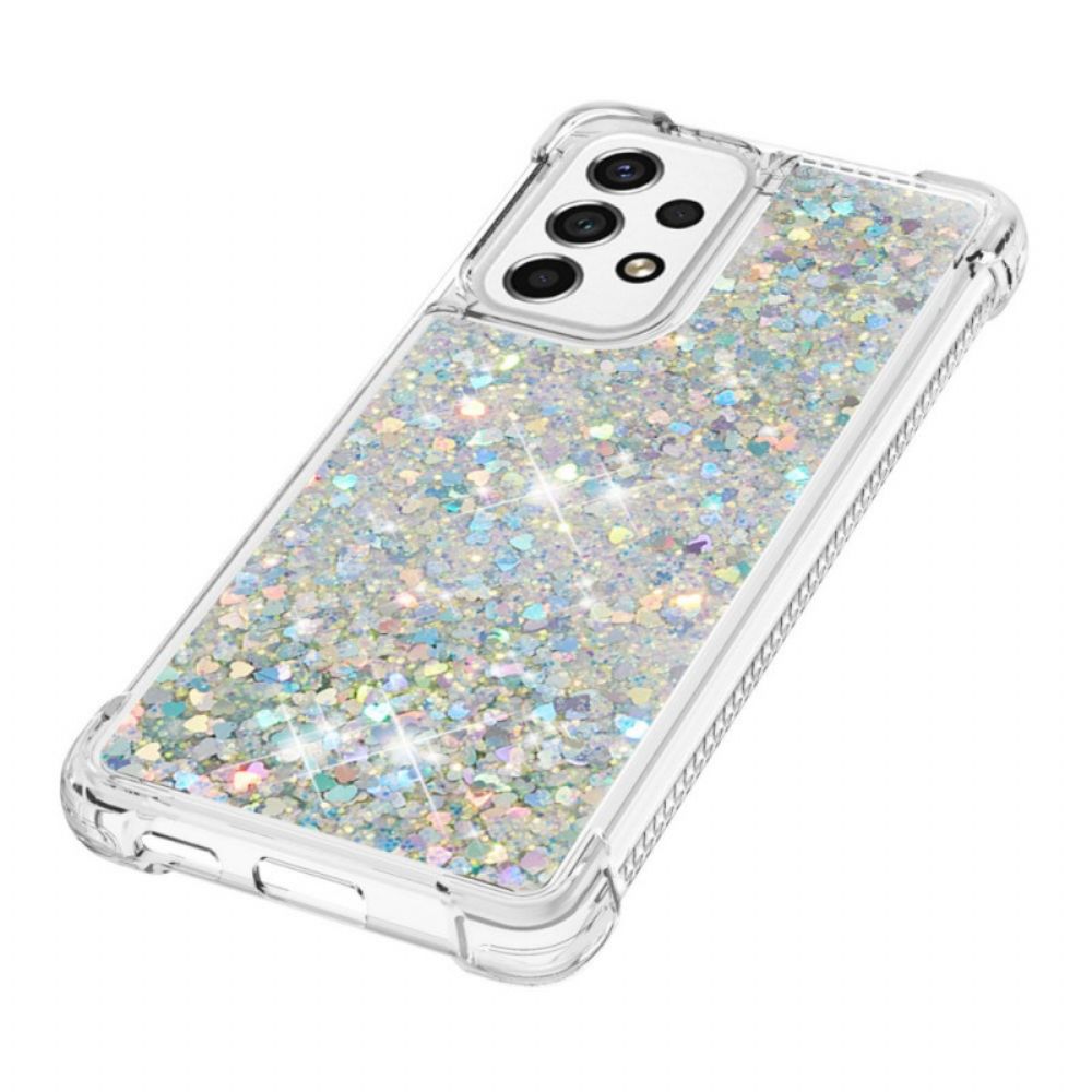 Hoesje voor Samsung Galaxy A53 5G Verlangen Glitter