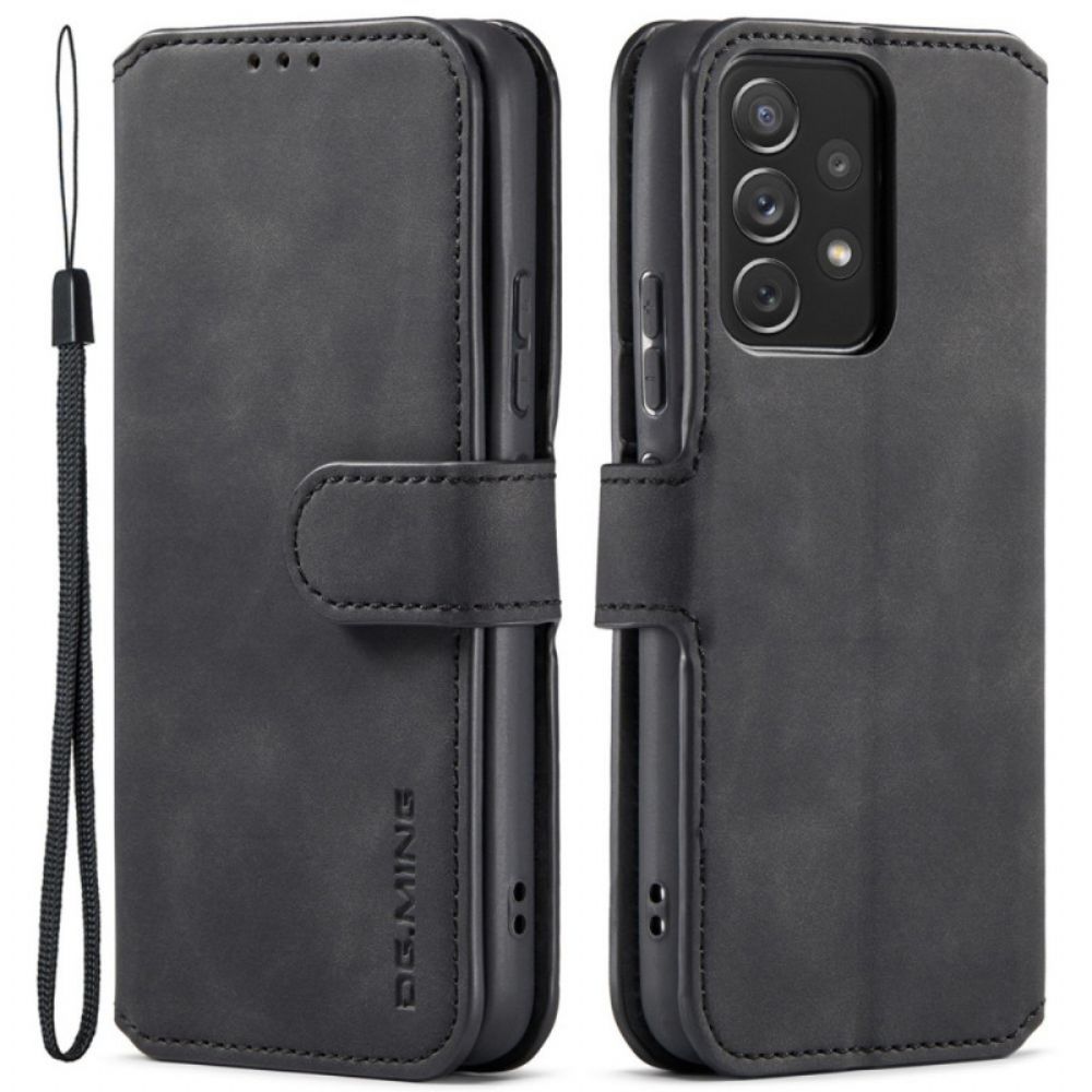 Leren Hoesje voor Samsung Galaxy A53 5G Dg.ming Retro