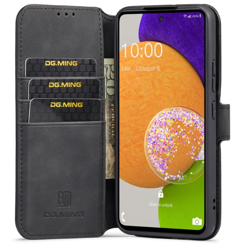 Leren Hoesje voor Samsung Galaxy A53 5G Dg.ming Retro