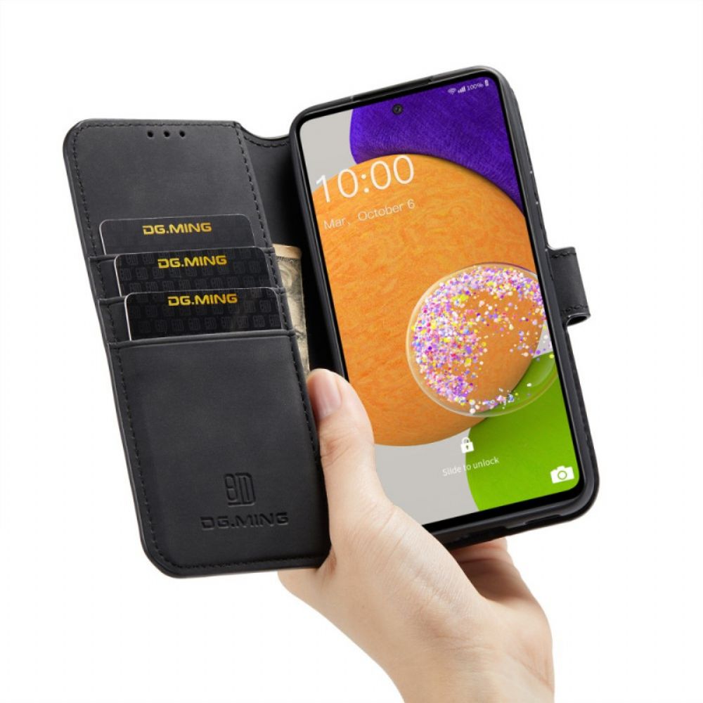 Leren Hoesje voor Samsung Galaxy A53 5G Dg.ming Retro