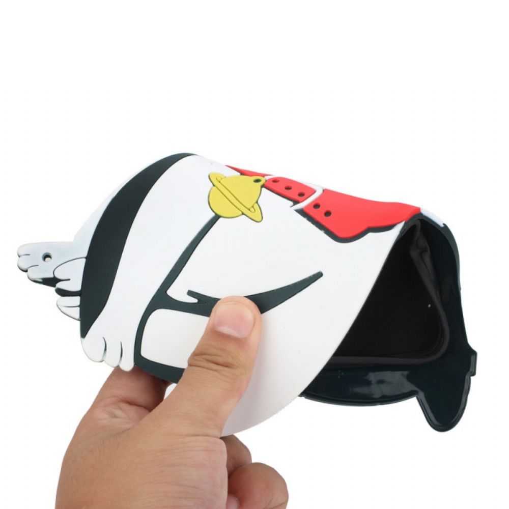 Telefoonhoesje voor Samsung Galaxy A53 5G Met Ketting 3d Hond Met Riem