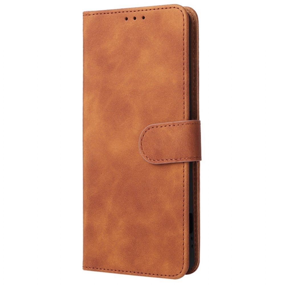 Leren Hoesje voor Sony Xperia 1 IV Met Ketting Effen Strappy