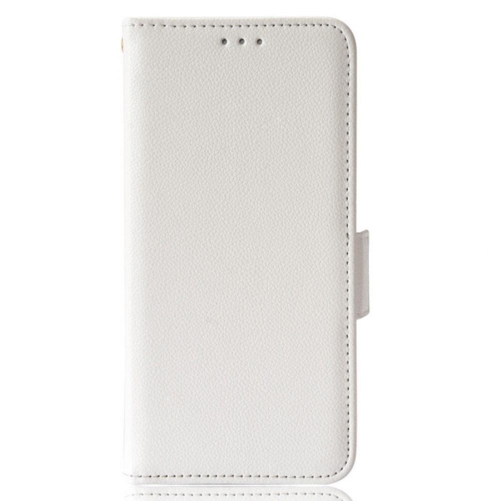 Leren Hoesje voor Sony Xperia 1 IV Traditionele Litchi-leerstijl