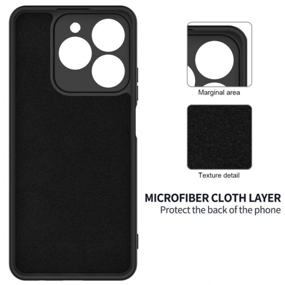 Hoesje Realme C61 Bandje Van Vloeibaar Siliconen