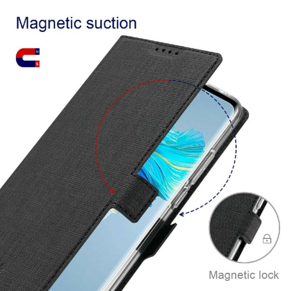 Bescherming Hoesje voor Samsung Galaxy S21 FE Folio-hoesje Getextureerd