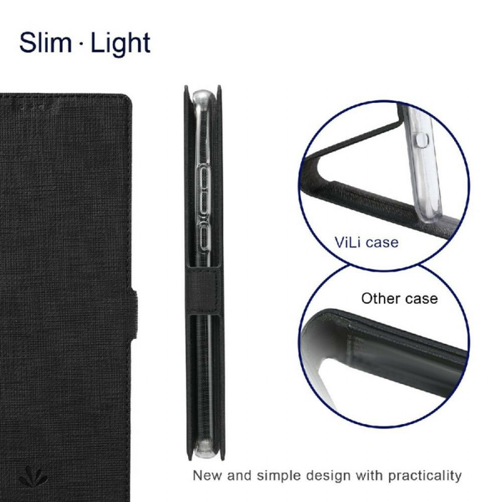 Bescherming Hoesje voor Samsung Galaxy S21 FE Folio-hoesje Getextureerd