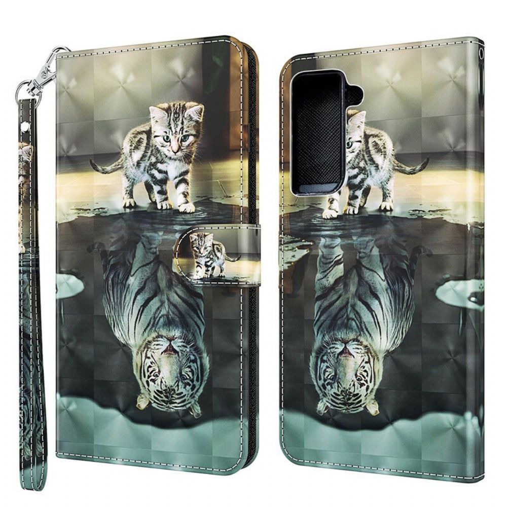 Flip Case voor Samsung Galaxy S21 FE Ernest De Tijger