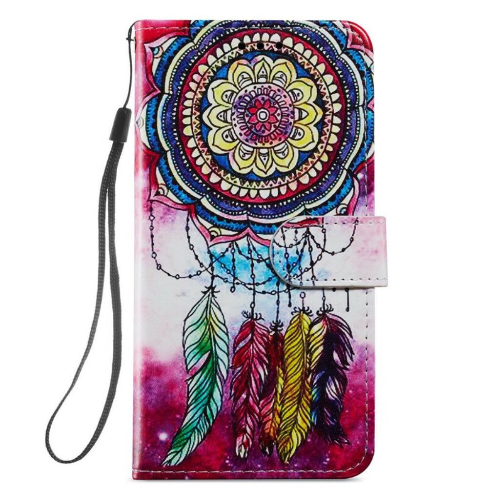 Folio-hoesje voor Samsung Galaxy S21 FE Artistieke Dromenvanger