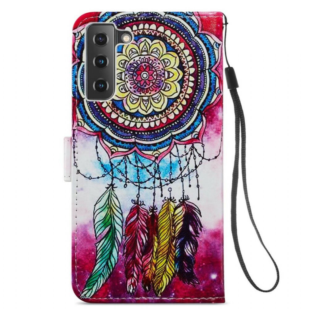 Folio-hoesje voor Samsung Galaxy S21 FE Artistieke Dromenvanger