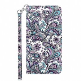 Folio-hoesje voor Samsung Galaxy S21 FE Chique Kant