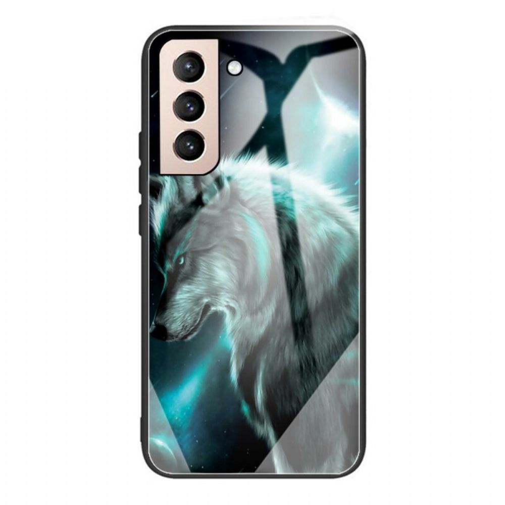 Hoesje voor Samsung Galaxy S21 FE Cub Dream Gehard Glas