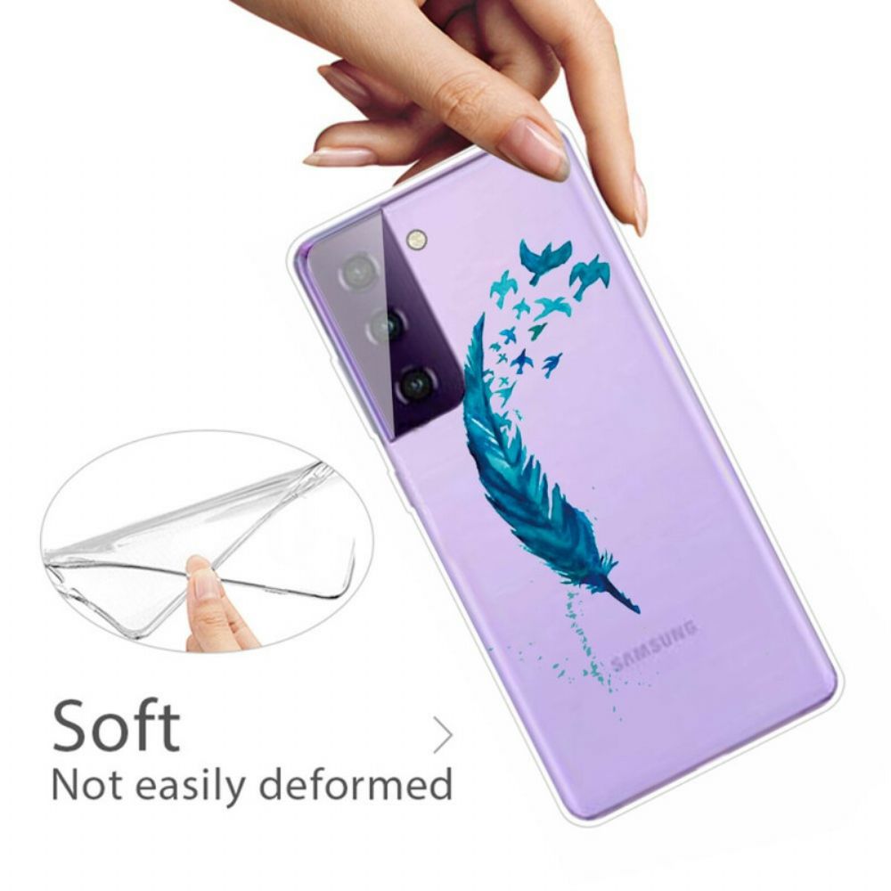 Hoesje voor Samsung Galaxy S21 FE Mooie Veer