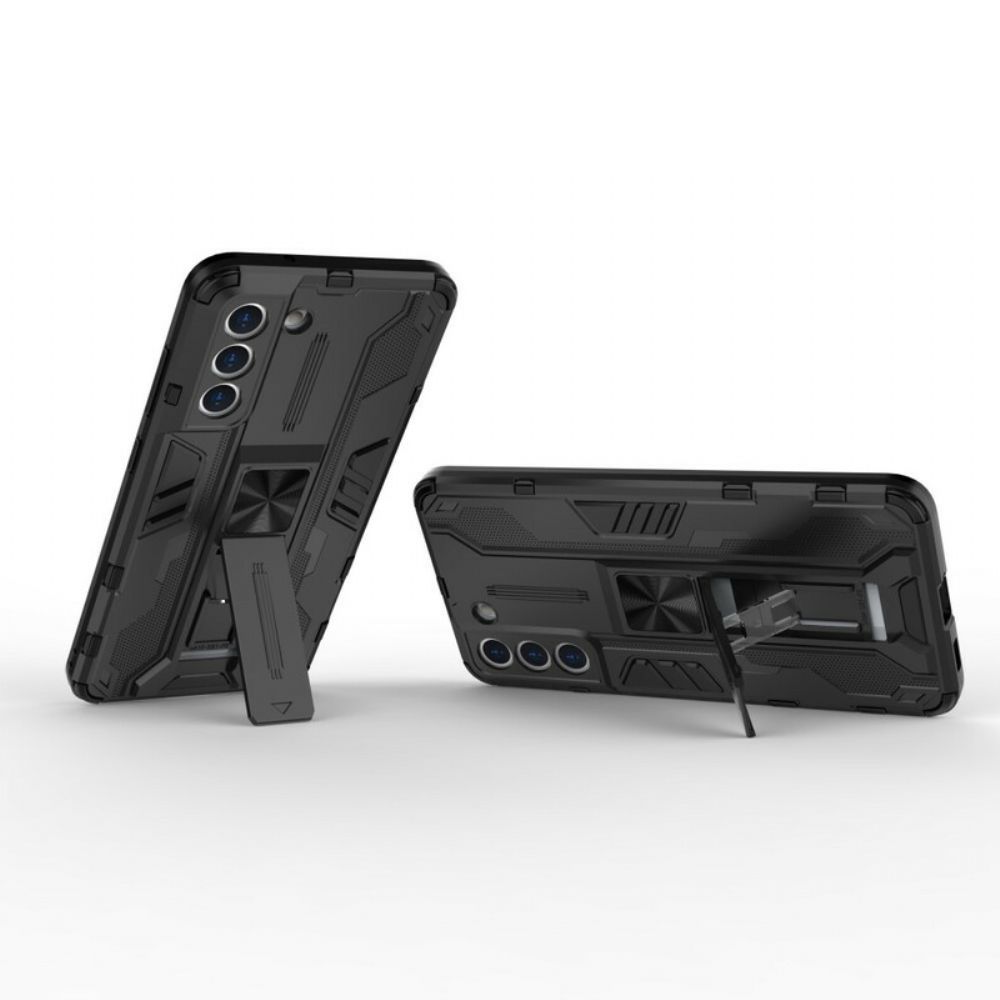 Hoesje voor Samsung Galaxy S21 FE Resistente Ondersteuning 2 Posities
