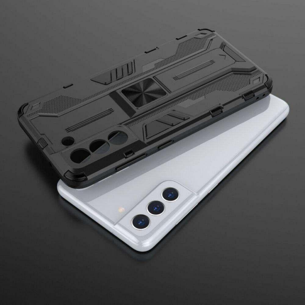 Hoesje voor Samsung Galaxy S21 FE Resistente Ondersteuning 2 Posities