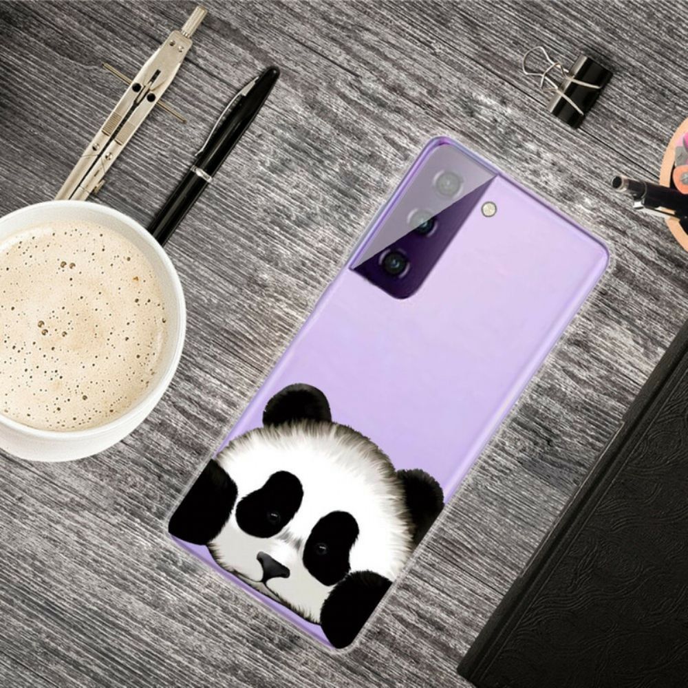 Hoesje voor Samsung Galaxy S21 FE Transparante Panda