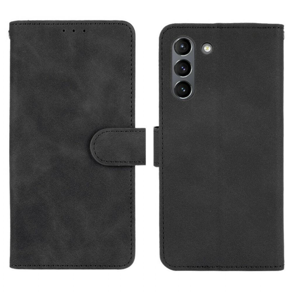 Leren Hoesje voor Samsung Galaxy S21 FE Skin-touch