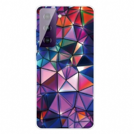 Telefoonhoesje voor Samsung Galaxy S21 FE Flexibele Geometrie