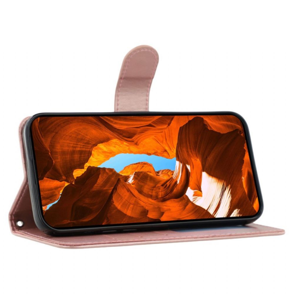 Bescherming Hoesje Xiaomi Redmi Note 14s Monochroom Leereffect