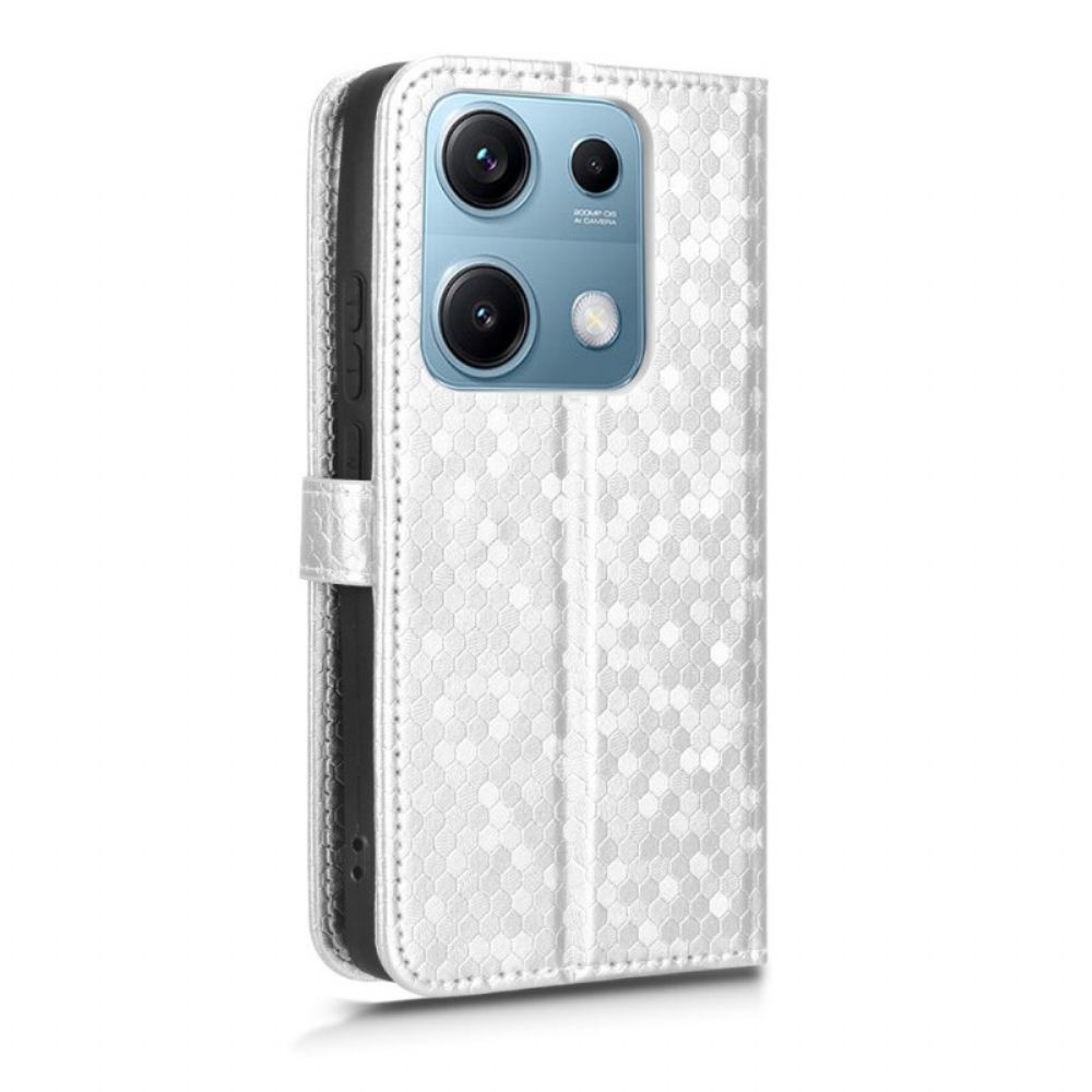 Flip Case Leren Xiaomi Redmi Note 14s Glitterstippen