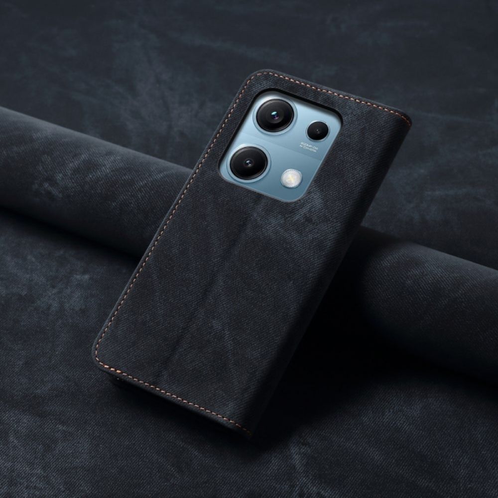 Folio-hoesje Voor Xiaomi Redmi Note 14s Denimstof