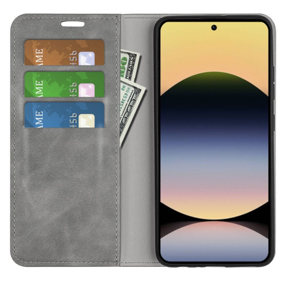 Folio-hoesje Xiaomi Redmi Note 14s Telefoonhoesje Leerstijl