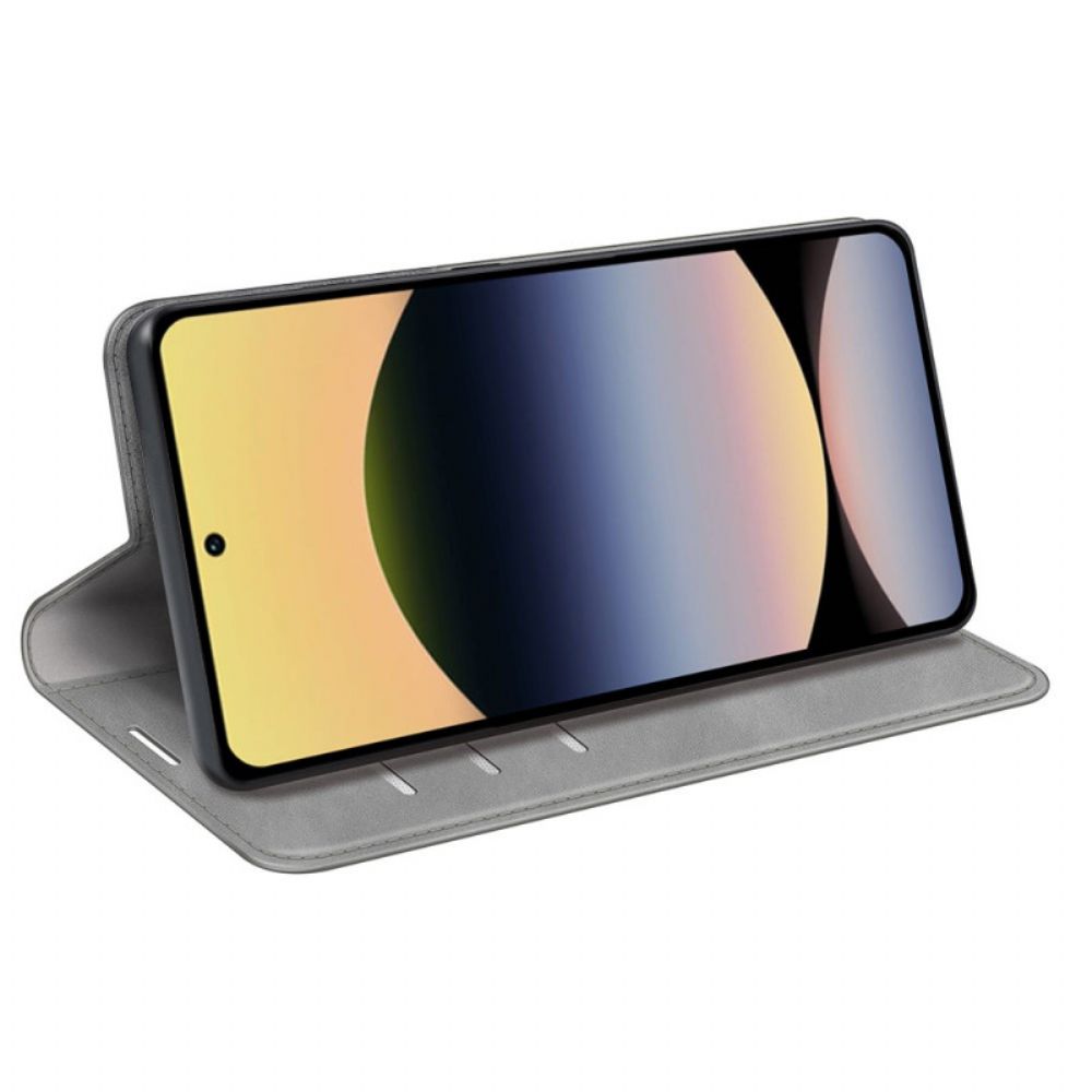 Folio-hoesje Xiaomi Redmi Note 14s Telefoonhoesje Leerstijl