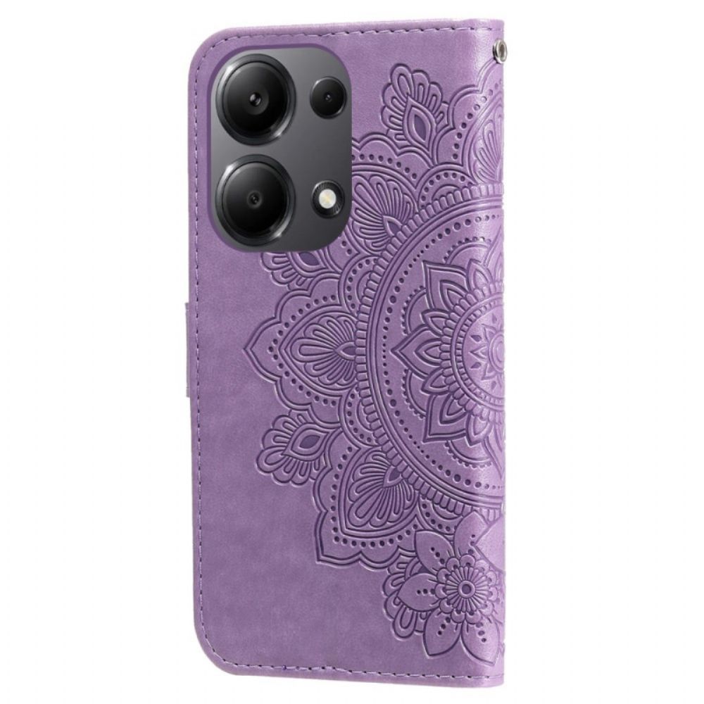 Folio-hoesje Xiaomi Redmi Note 14s Telefoonhoesje Mandala Print