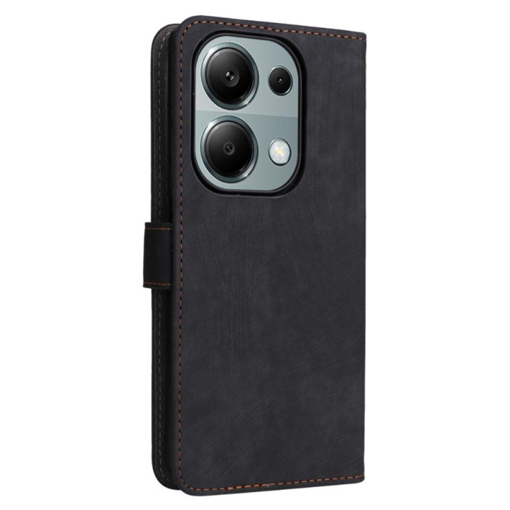 Folio-hoesje Xiaomi Redmi Note 14s Telefoonhoesje Met Polsbandje En Rfid-bescherming