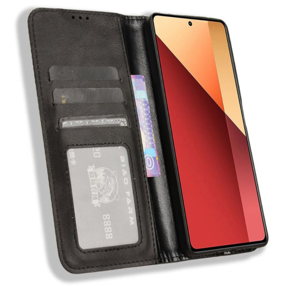 Folio-hoesje Xiaomi Redmi Note 14s Vintage Stijl Bescherming Hoesje