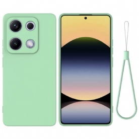 Hoesje Xiaomi Redmi Note 14s Vloeibare Siliconen Band Bescherming Hoesje