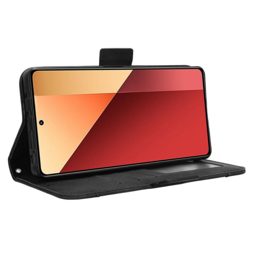 Leren Hoesje Voor Xiaomi Redmi Note 14s Meerdere Kaartsleuven