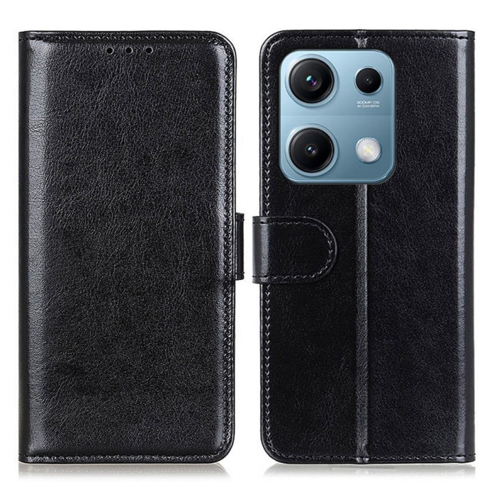 Leren Hoesje Xiaomi Redmi Note 14s Lakleer