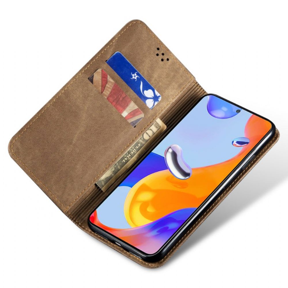 Folio-hoesje Voor Oppo Find X8 Denimstof